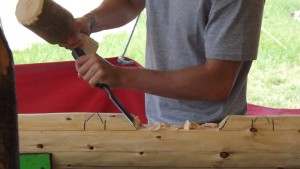 Ty pren - working with traditional hand tools