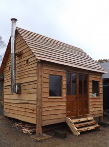 An 11' x 15' summerhouse.