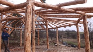 Round house frame.