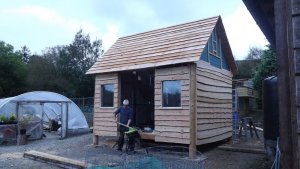 Front view of Summer house.